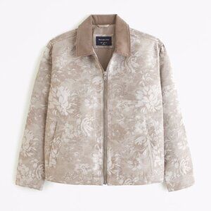 Ambercrombie & Fitch Jacquard Floral Jacket